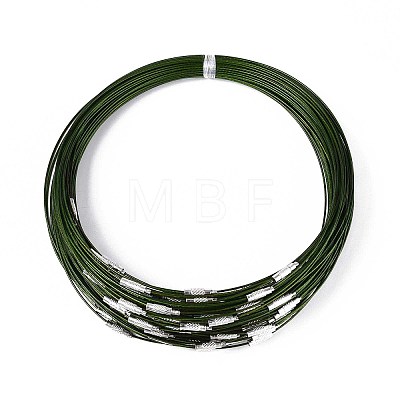 201 Stainless Steel Wire Necklace Cord SW001-2-1