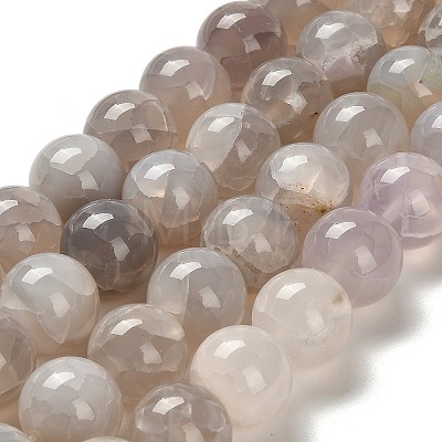 Dyed Natural Agate Beads Strands G-G175-A13-01-1