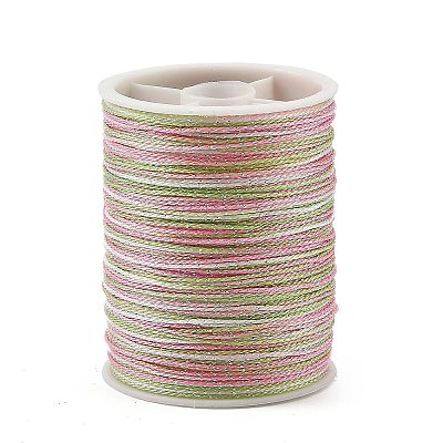 12 Rolls 12 Colors Polyester Cord OCOR-L046-B02-1