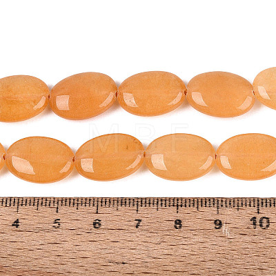 Dyed Natural White Jade Beads Strands G-N370-01A-12-1