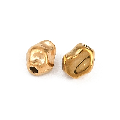 Irregular 304 Stainless Steel Beads STAS-D394-03F-G-1