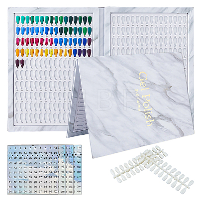Plastic with Paper Nail Tips MRMJ-FH0001-68A-1
