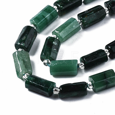 Natural Emerald Quartz Beads Strands G-S376-011-1