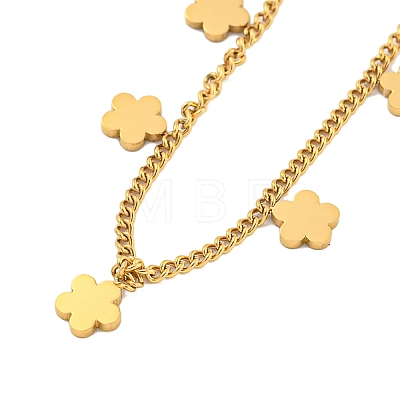 304 Stainless Steel Cable Chain Necklaces NJEW-P311-03A-G-1