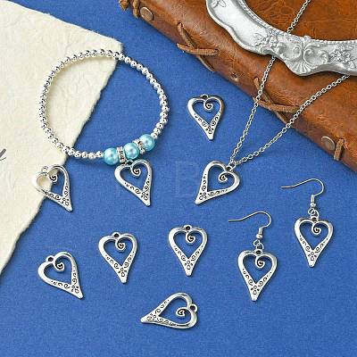 Tibetan Style Alloy Pendants TIBEP-YW0001-74-1