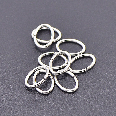 Non-Tarnish 304 Stainless Steel Open Jump Rings STAS-L236-07P-1