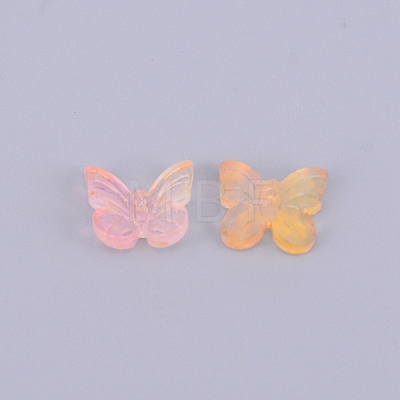 Transparent & Frosted Glass Beads KY-CJC0004-02D-1