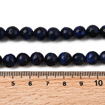 Natural Tiger Eye Beads Strands G-M445-A01-03-1