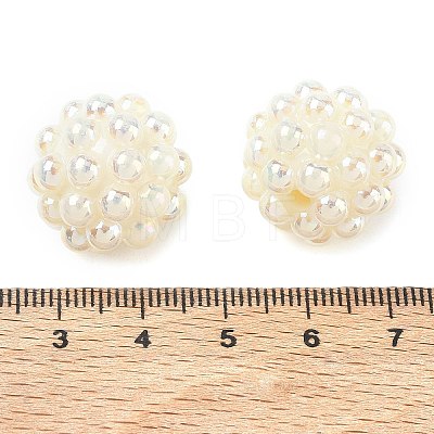 Opaque Acrylic Beads AC-CBA4D01-04H-1