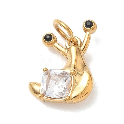 Autumn 304 Stainless Steel Pendants STAS-C180-01B-G-1