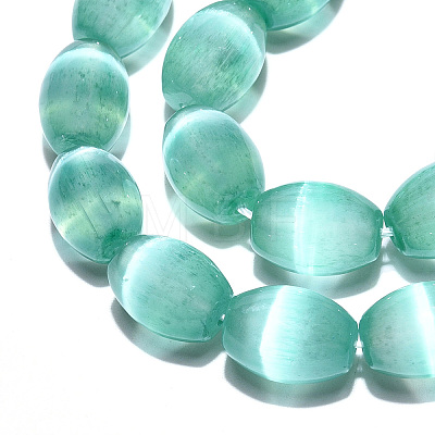 Dyed Natural Selenite Beads Strands G-T138-232E-1