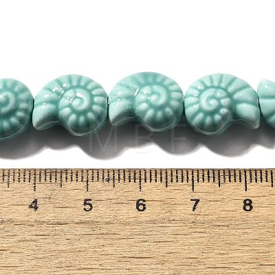 Handmade Porcelain Beads Strands PORC-I028-02D-1