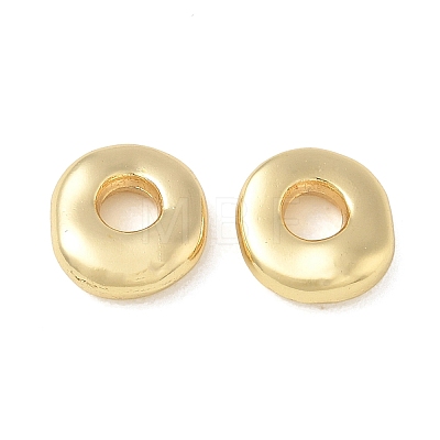 Brass European Beads KK-CBAFC6C-02G-1