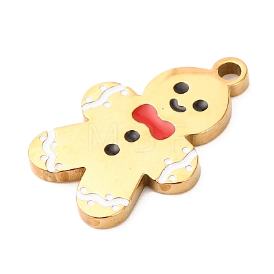 Christmas 304 Stainless Steel Pendants STAS-D129-11A-G-1