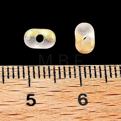 Gradient Color Transparent Acrylic Beads OACR-M023-06J-1