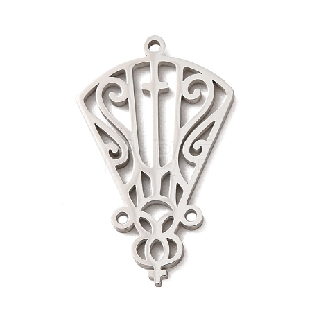 304 Stainless Steel Hollow Religion Virgin Chandelier Component Links STAS-F367-03P-1