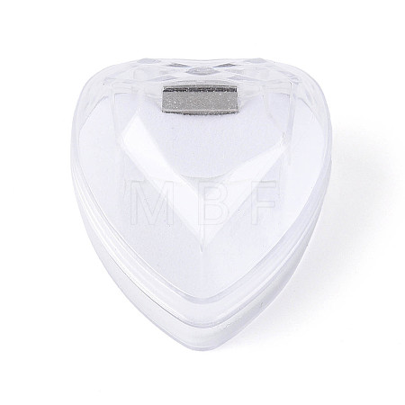 Valentine's Day Transparent Acrylic Ring Storage Boxes OBOX-T001-01B-1