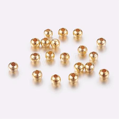 Brass Spacer Beads J0K2F012-1