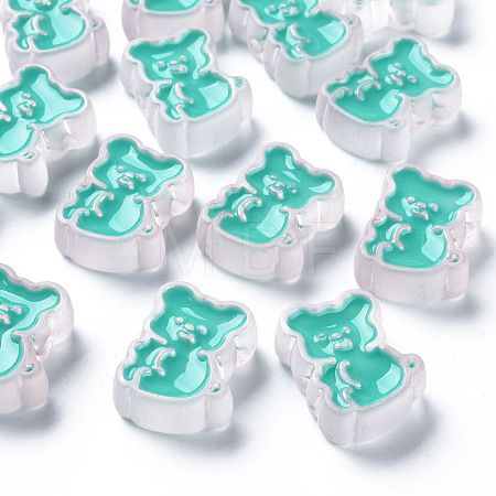 Transparent Acrylic Beads MACR-S374-07B-07-1