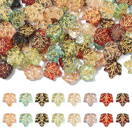 100Pcs Handmade Lampwork Beads LAMP-CJ0005-17-1