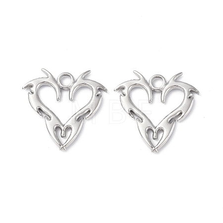 Non-Tarnish 304 Stainless Steel Pendants X-STAS-C066-31P-1