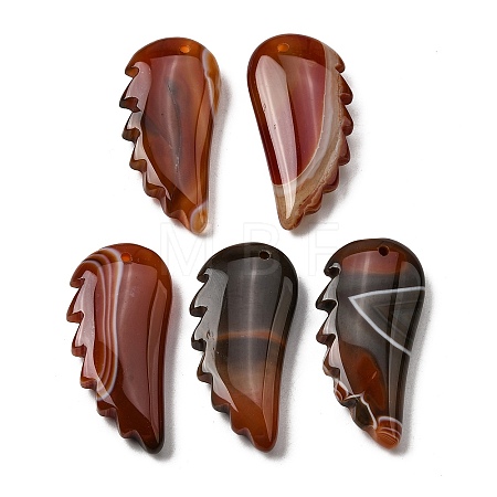 Natural Agate Pendants G-F820-01K-1