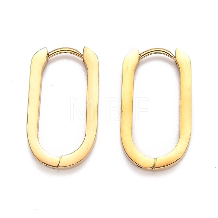 304 Stainless Steel Huggie Hoop Earrings STAS-J033-11C-G-1