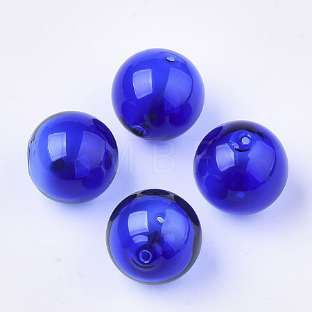 Handmade Blown Glass Beads X-BLOW-T001-32A-01-1