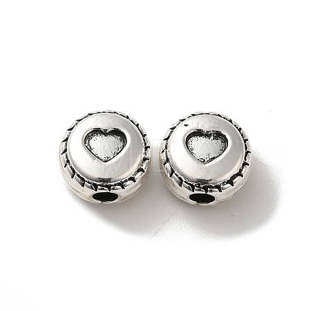 Tibetan Style Alloy Beads PALLOY-P302-09B-AS-1