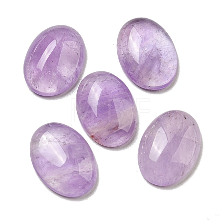 Natural Amethyst Cabochons G-C115-01A-25-1