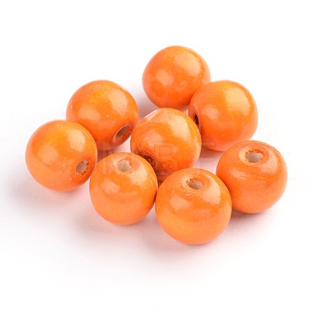 Natural Maple Wood Beads X-TB20mmY-4-1