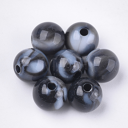 Acrylic Beads OACR-S029-060B-07-1