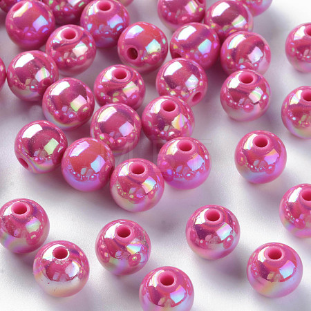 Opaque Acrylic Beads MACR-S370-D10mm-A13-1