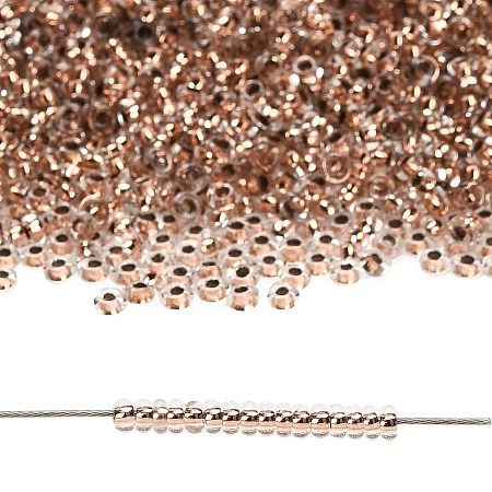 TOHO 8/0 Demi Round Beads SEED-DR08-PF740-1
