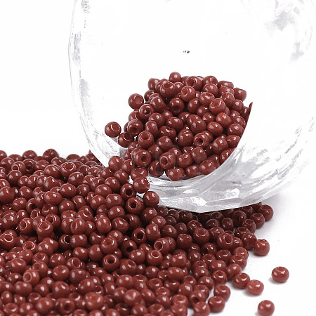 11/0 FGB Grade A Baking Paint Glass Seed Beads X-SEED-N001-A-1059-1