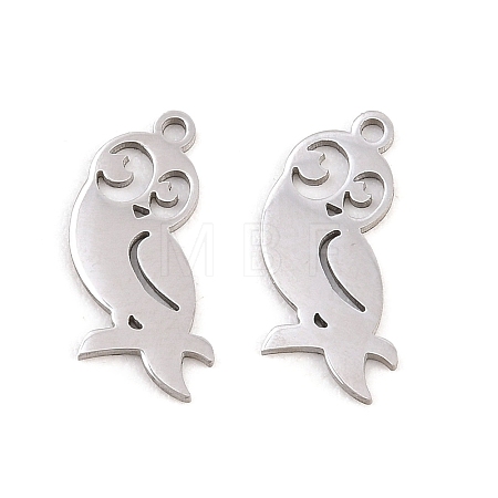 304 Stainless Steel Charms STAS-E521-07P-05-1