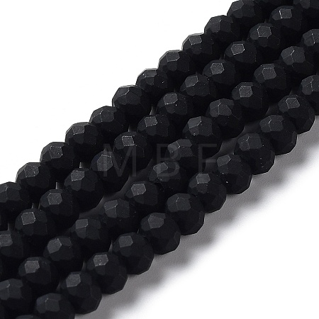 Glass Beads Strands EGLA-A034-P10mm-MD18-1