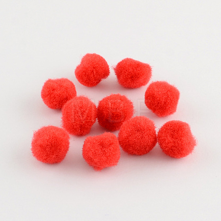 DIY Doll Craft Pom Pom Yarn Pom Pom Balls AJEW-S006-10mm-12-1