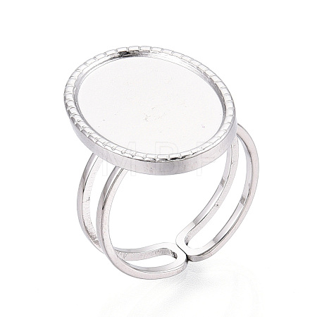 Adjustable 304 Stainless Steel Ring Components STAS-T066-74P-1