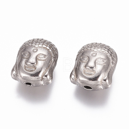 Non-Tarnish 304 Stainless Steel Beads STAS-G218-18P-1