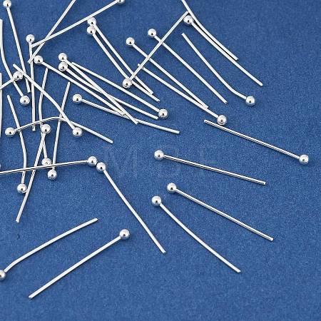 Brass Head Pins KK-H258-09A-S-1