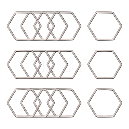 Tarnish Resistant 304 Stainless Steel Linking Ring STAS-S079-25A-1