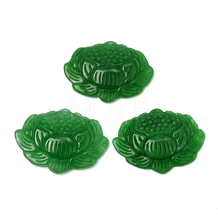 Natural Myanmar Jade Dyed Pendants G-Z162-14-1