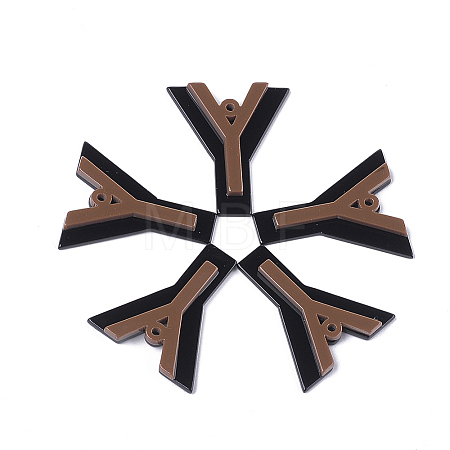 Cellulose Acetate(Resin) Pendants KY-S158-41Y-E-1