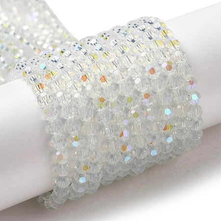 Imitation Jade Glass Beads Strands EGLA-A035-J4mm-L06-1