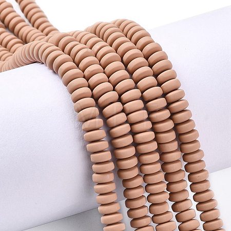 Handmade Polymer Clay Beads Strands CLAY-N008-008-126-1