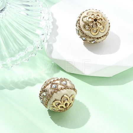 Handmade Indonesia Beads IPDL-YW0001-01B-1