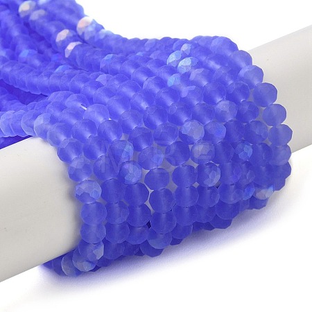 Transparent Glass Beads Strands X1-EGLA-A034-T4mm-MB14-1
