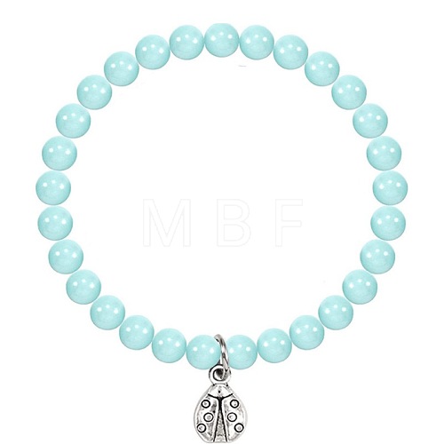 Fashion Natural Jade Beads Stretch Bracelets QY2485-2-1