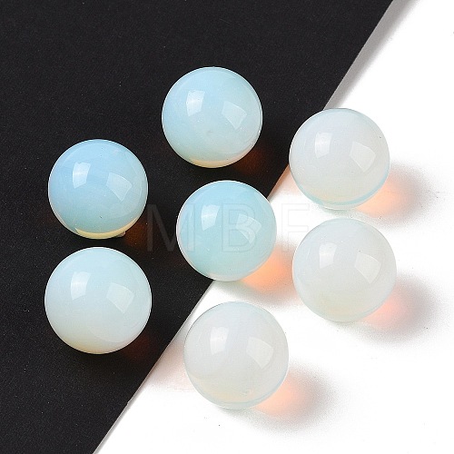 Opalite No Hole Sphere Beads G-K353-04D-19-1